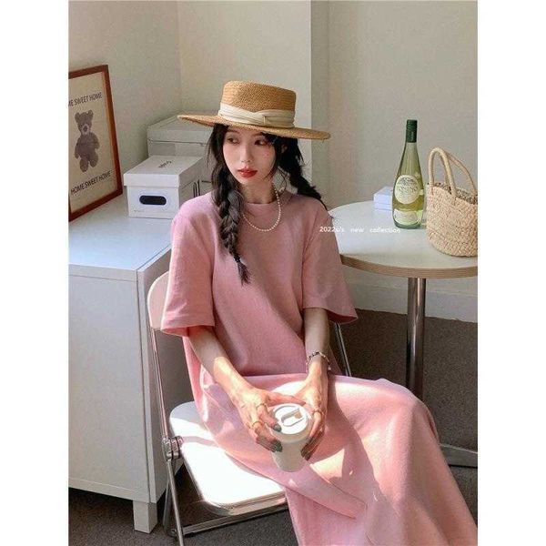 design backless mid dresses length t shirt skirt korean style loose pure color all, Black;gray
design backless mid dresses length t shirt skirt korean style loose pure color all, Black;gray