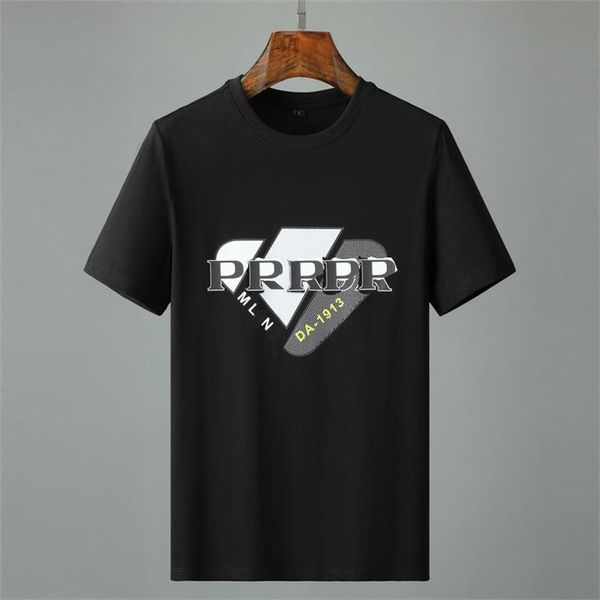 2023 summer fashion short sleeve t-shirt men's and women's new letter print casual breathable loose cotton t-shirt leggings, White;black
2023 summer fashion short sleeve t-shirt men's and women's new letter print casual breathable loose cotton t-shirt leggings, White;black