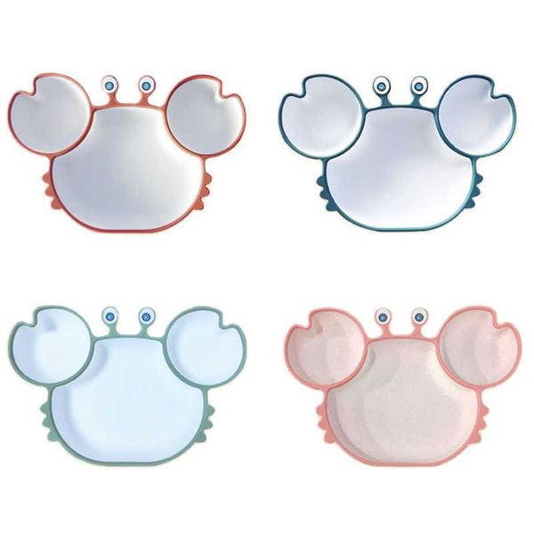 cups dishes utensils baby silicone dining plate cartoon crab shape toddler kid training tableware kid food feeding non-slip divided plate bo
cups dishes utensils baby silicone dining plate cartoon crab shape toddler kid training tableware kid food feeding non-slip divided plate bo