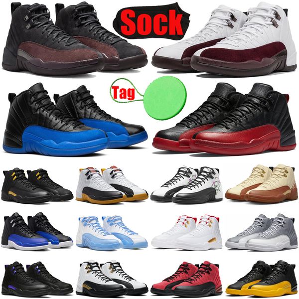 a ma maniere 12 12s mens basketball shoes black taxi cherry white muslin stealth hyper royal playoffs royalty flu game men trainers sneakers
a ma maniere 12 12s mens basketball shoes black taxi cherry white muslin stealth hyper royal playoffs royalty flu game men trainers sneakers