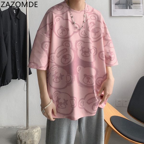 men's t shirts zazomde bear short sleeve tshirt harajuku summer men t shirt teddy bear letter loose white clothing oversized m8xl 23041, White;black
men's t shirts zazomde bear short sleeve tshirt harajuku summer men t shirt teddy bear letter loose white clothing oversized m8xl 23041, White;black