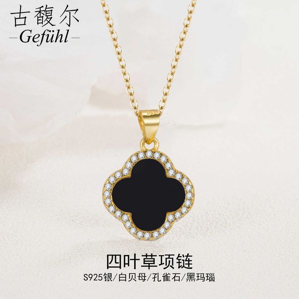 necklaces strands strings spicy girl s925 sterling silver clover black agate necklace fritillaria luxury pendant malachite
necklaces strands strings spicy girl s925 sterling silver clover black agate necklace fritillaria luxury pendant malachite