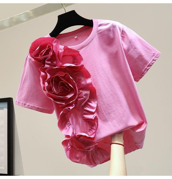 women's t-shirt casual three-dimensional decoration t-shirt women summer short sleeve knitted cotton tee shirt women black white korean
women's t-shirt casual three-dimensional decoration t-shirt women summer short sleeve knitted cotton tee shirt women black white korean
