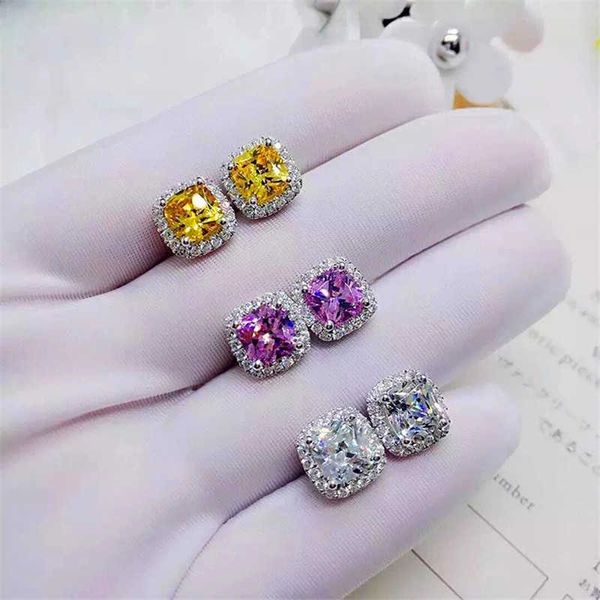 stud luxury female yellow pink stone earrings fashion silver color wedding jewelry vintage double stud earrings for women p230411, Golden;silver
stud luxury female yellow pink stone earrings fashion silver color wedding jewelry vintage double stud earrings for women p230411, Golden;silver