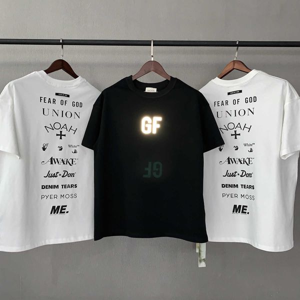 men's t-shirts fashion ess designer feel of god fog nine party co branded gf commemorative 3m reflective short sleeve fg high street lo, White;black
men's t-shirts fashion ess designer feel of god fog nine party co branded gf commemorative 3m reflective short sleeve fg high street lo, White;black