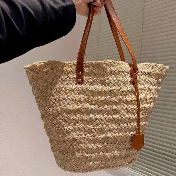 women travel beach bag vintage straw tote bags large capacity straw handbag luxury artwork high-quality totes 2 colours wholesale
women travel beach bag vintage straw tote bags large capacity straw handbag luxury artwork high-quality totes 2 colours wholesale