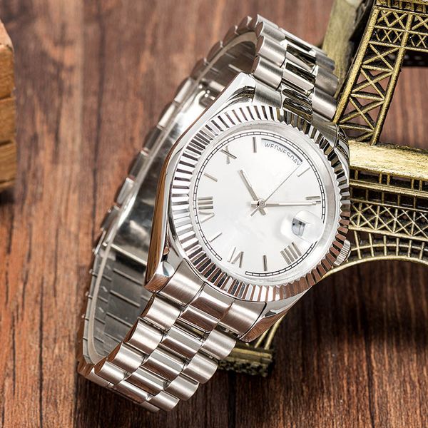 2023 montre de luxe watches 41mm automatic movement full stainless steel watches 2813 mechanical wristwatches waterproof luminous u1
2023 montre de luxe watches 41mm automatic movement full stainless steel watches 2813 mechanical wristwatches waterproof luminous u1