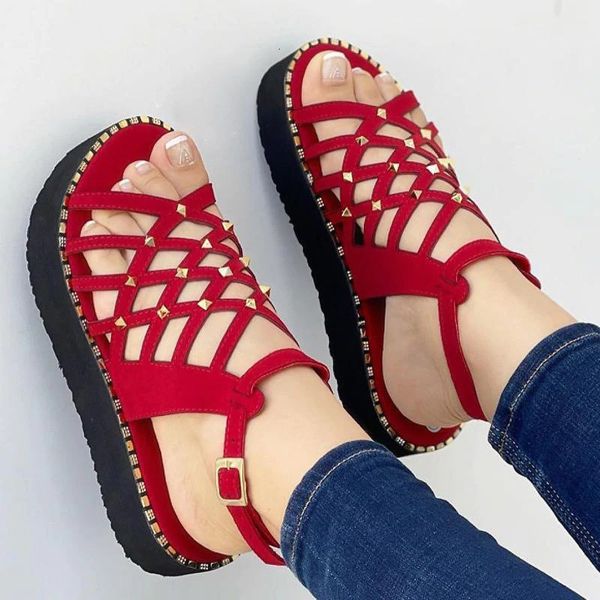 slippers sandal gladiator flat heels summer shoes ankle strap platform casual chaussure femme 230414, Black
slippers sandal gladiator flat heels summer shoes ankle strap platform casual chaussure femme 230414, Black