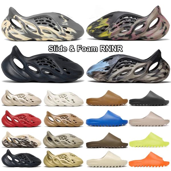 with box slides slipper designer foam runner sandals men women bone sliders sandal desert sand platform slide luxury pantoufle sneakers, Black
with box slides slipper designer foam runner sandals men women bone sliders sandal desert sand platform slide luxury pantoufle sneakers, Black