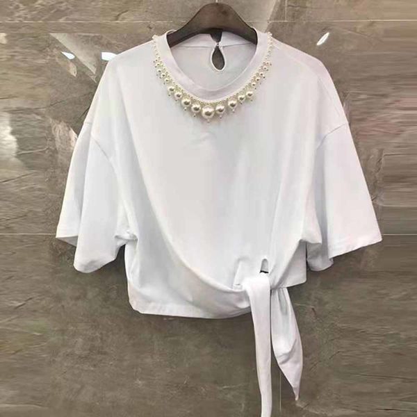 women's t-shirt high waist white t-shirt women's summer short sleeve base tshirt leisure loose-fitting cropped t-shirts girls tees
women's t-shirt high waist white t-shirt women's summer short sleeve base tshirt leisure loose-fitting cropped t-shirts girls tees