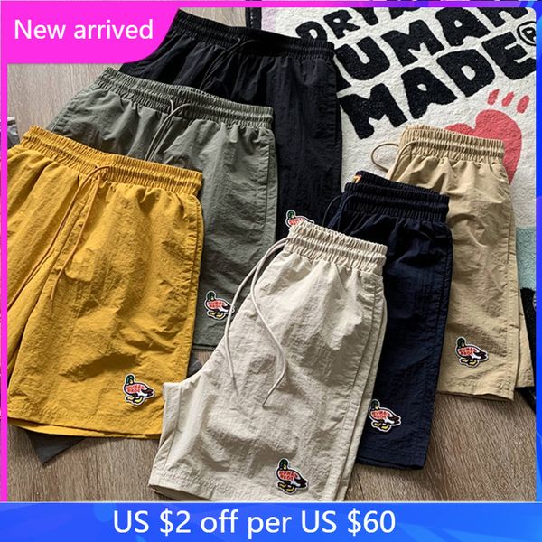 men's shorts human made beach duck embroidered women's humanmade drawstring oversized 23414, White;black
men's shorts human made beach duck embroidered women's humanmade drawstring oversized 23414, White;black
