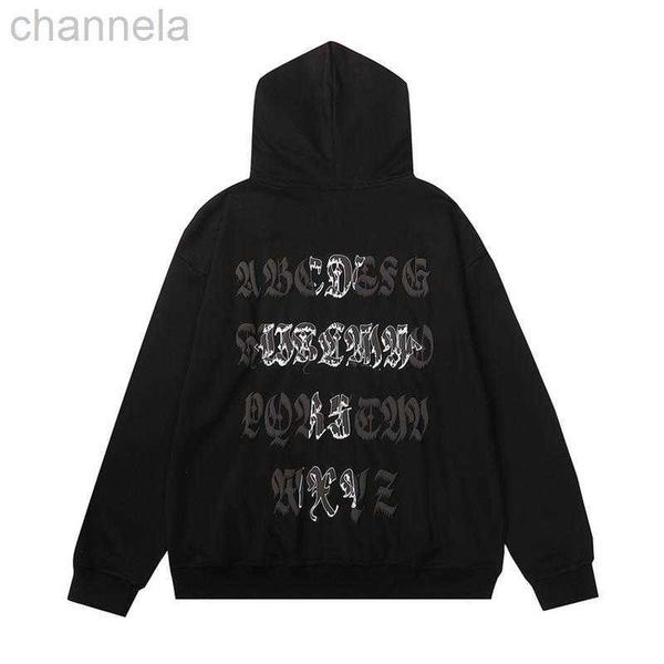 men's hoodiesdesigner hoodie retro high street gothic letter cross print hiphop hooded pullover harajuku dark style zipper sweatshirt, Black
men's hoodiesdesigner hoodie retro high street gothic letter cross print hiphop hooded pullover harajuku dark style zipper sweatshirt, Black
