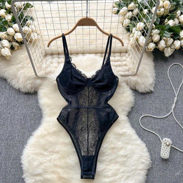 nxy ladies transparent lace bodysuits fashion strap sling v neck sleevless backless playsuits mesh rompers 230328, Black;white
nxy ladies transparent lace bodysuits fashion strap sling v neck sleevless backless playsuits mesh rompers 230328, Black;white