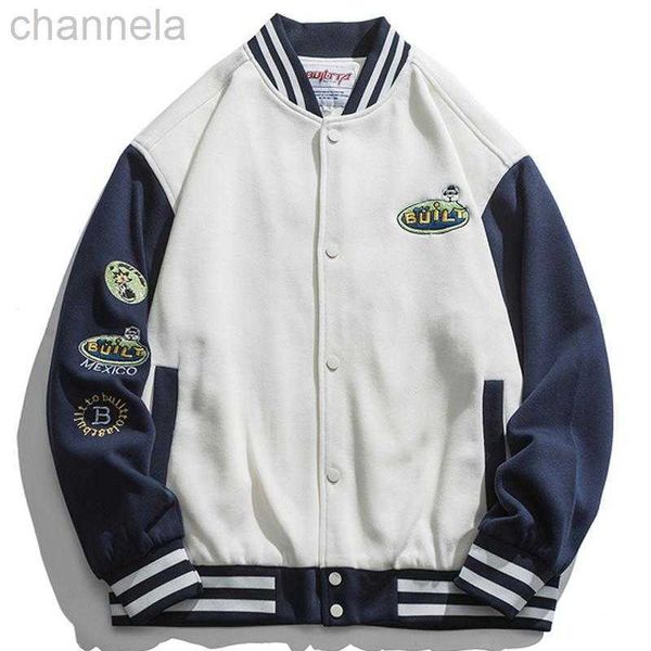 men's jackets men letter embroidery harajuku pu patchwork splicing baseball jacket versatile casual oversize couple coat, Black;brown
men's jackets men letter embroidery harajuku pu patchwork splicing baseball jacket versatile casual oversize couple coat, Black;brown