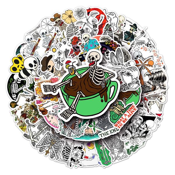 50pcs funny skull stickers skate accessories waterproof vinyl sticker for skateboard lapluggage bicycle motorcycle phone car decals
50pcs funny skull stickers skate accessories waterproof vinyl sticker for skateboard lapluggage bicycle motorcycle phone car decals