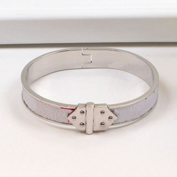 fashion classic steel bangle flat brown brand designer leather bracelet for women and men metal lock head charm bracelets earrings bracelets, Black
fashion classic steel bangle flat brown brand designer leather bracelet for women and men metal lock head charm bracelets earrings bracelets, Black