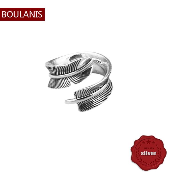 100% s925 sterling silver ring personalized opening fashion feather handcrafted retro net red couple simple style jewelry lover gift new
100% s925 sterling silver ring personalized opening fashion feather handcrafted retro net red couple simple style jewelry lover gift new