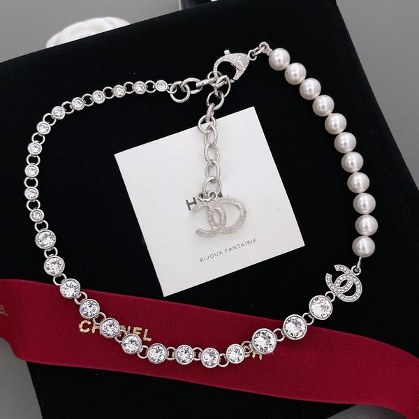 pendant necklaces women's necklace high-end quality 1:1 workmanship half bead half drill design kaleidoscope cutting surface pendants, Silver
pendant necklaces women's necklace high-end quality 1:1 workmanship half bead half drill design kaleidoscope cutting surface pendants, Silver