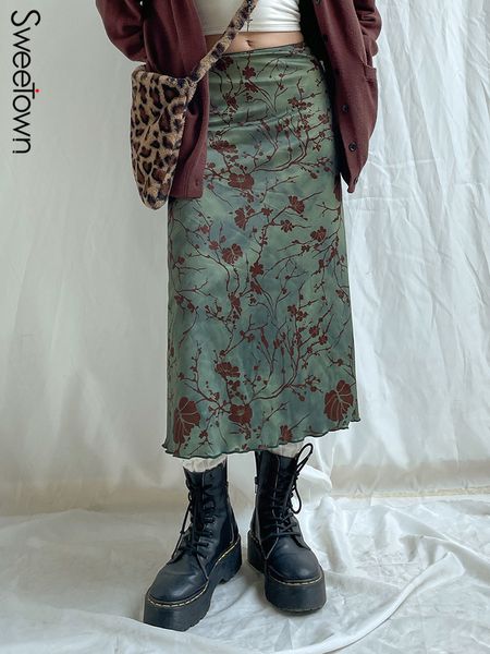 skirts sweetown fashion women a line long skirts floral print cute y2k clothes aesthetic grunge low waist vintage preppy skirt 230414, Black
skirts sweetown fashion women a line long skirts floral print cute y2k clothes aesthetic grunge low waist vintage preppy skirt 230414, Black
