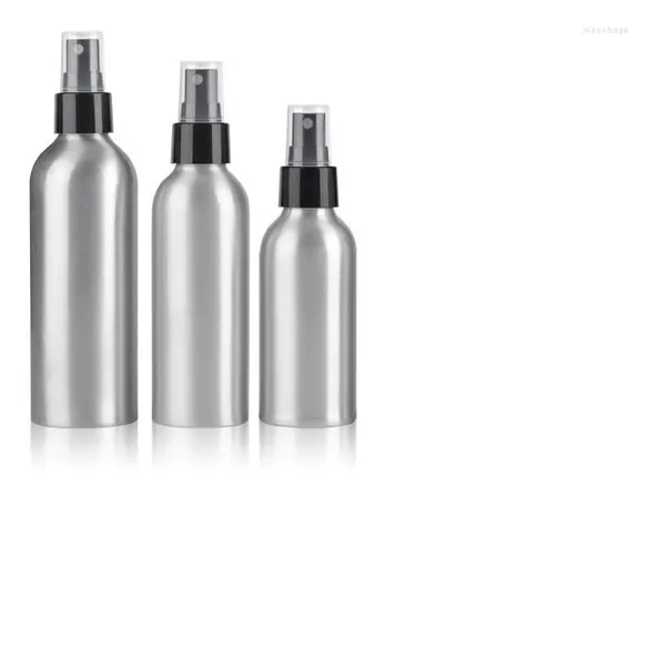 Image of Aluminum Fine Mist Spray Bottles Empty Bottle Used As Perfume Essential Oil Water Cosmetic Dispenser