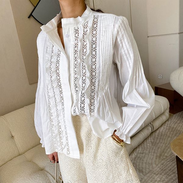 women's blouses shirts women's t-shirt long sleeve celebrity vintage style white cotton blouses hollow out ruffles elegant spring
women's blouses shirts women's t-shirt long sleeve celebrity vintage style white cotton blouses hollow out ruffles elegant spring