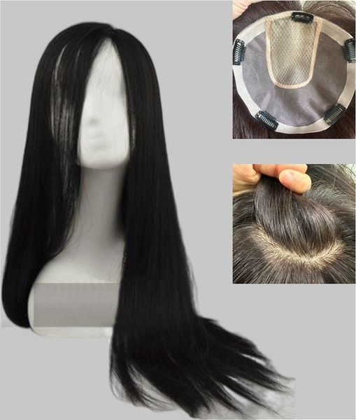 8"x8" human hair er toupee for women 12"~28", large silk part, thin and breathable, Black;brown
8"x8" human hair er toupee for women 12"~28", large silk part, thin and breathable, Black;brown