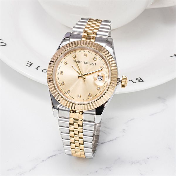 mens watch designer movement automatic mechanical 28/36/41mm waterproof women wristwatches montre luxe, Slivery;golden
mens watch designer movement automatic mechanical 28/36/41mm waterproof women wristwatches montre luxe, Slivery;golden