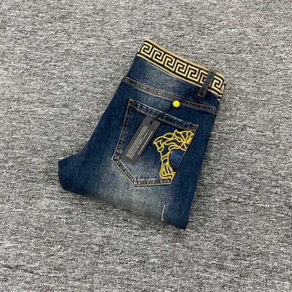 men's jeans luxuriousplus size men jeans medusa embroidered trousers designer pants mens fashion retro casual denim pants 824 s4b4, Blue
men's jeans luxuriousplus size men jeans medusa embroidered trousers designer pants mens fashion retro casual denim pants 824 s4b4, Blue