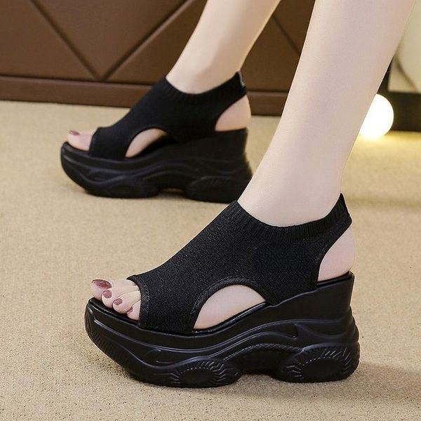 slippers comemore women sport sandals mesh casual ladies wedge shoes platform slip on female sandalias soft thick bottom white mujer 230414, Black
slippers comemore women sport sandals mesh casual ladies wedge shoes platform slip on female sandalias soft thick bottom white mujer 230414, Black