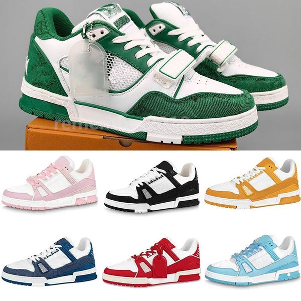 2023 designer sneaker virgil trainer casual shoes calfskin leather abloh white green red blue letter overlays platform low sneakers size 36-, White;red
2023 designer sneaker virgil trainer casual shoes calfskin leather abloh white green red blue letter overlays platform low sneakers size 36-, White;red