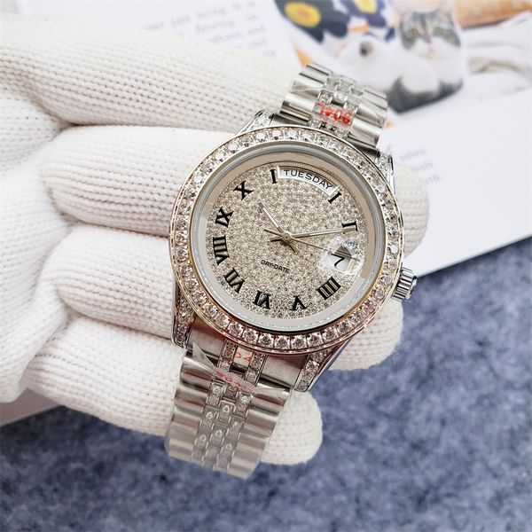 watch automatic mechanical mens watches 41mm silver wristband waterproof all stainless steel wristband fashion designer wristwatch a19, Slivery;brown
watch automatic mechanical mens watches 41mm silver wristband waterproof all stainless steel wristband fashion designer wristwatch a19, Slivery;brown