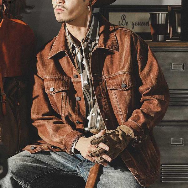 men's jackets american retro denim multi-pocket cargo coat spring autumn style loose trendy brand 2023 new ruffian handsome, Black;brown
men's jackets american retro denim multi-pocket cargo coat spring autumn style loose trendy brand 2023 new ruffian handsome, Black;brown