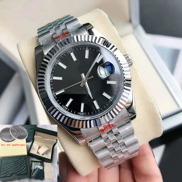 mens mechanical watches 36/41mm automatic stainless steel luminous waterproof 28/31mm quartz women watch couples style classic wristwatches, Slivery;brown
mens mechanical watches 36/41mm automatic stainless steel luminous waterproof 28/31mm quartz women watch couples style classic wristwatches, Slivery;brown