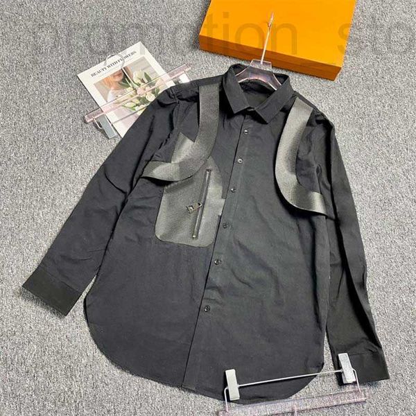 men's casual shirts designer luxury dress fashion classic long sleeve same style two colors available d9gq, White;black
men's casual shirts designer luxury dress fashion classic long sleeve same style two colors available d9gq, White;black