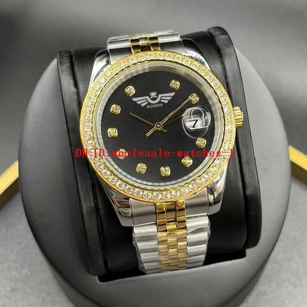 16 style mens watches 41mm 36mm 278238 278381 black dial watch automatic mechanical movement mens diamond bezel stainless steel wrist design, Slivery;brown
16 style mens watches 41mm 36mm 278238 278381 black dial watch automatic mechanical movement mens diamond bezel stainless steel wrist design, Slivery;brown