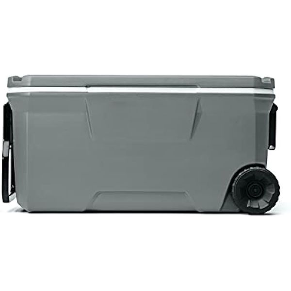 316 series insulated portable cooler with heavy duty wheels leak proof wheeled cooler with 100 can capacity keeps ice for up to 5 days
316 series insulated portable cooler with heavy duty wheels leak proof wheeled cooler with 100 can capacity keeps ice for up to 5 days