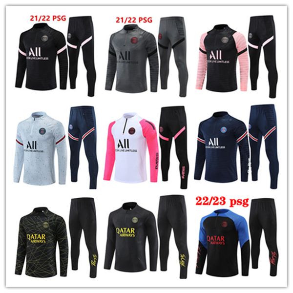 21 22 psgs mbappe soccer jersey tracksuit 16/17 18/19 classic style sergio ramos marquinhos verratti icardi di maria draxler kids football p, Black
21 22 psgs mbappe soccer jersey tracksuit 16/17 18/19 classic style sergio ramos marquinhos verratti icardi di maria draxler kids football p, Black