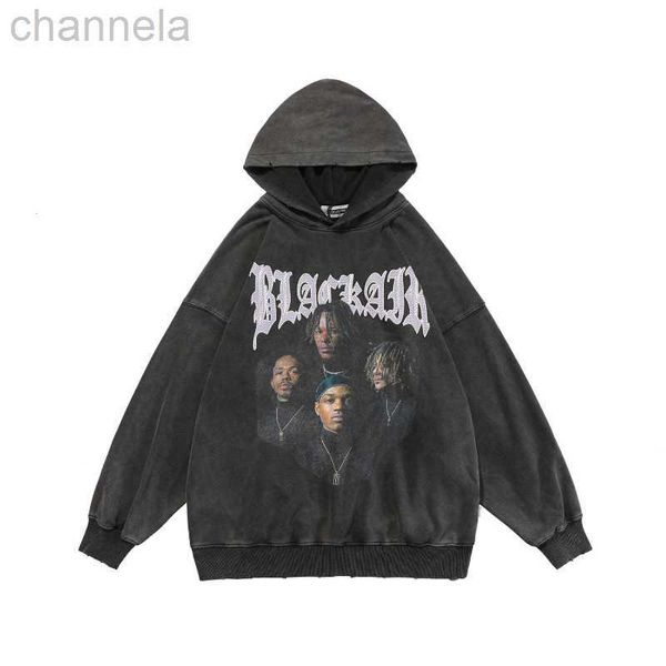 men's hoodies designer sweatshirts 2023 dark hiphop rock portrait print punk wash pullover retro cotton oversize couple hoodie, Black
men's hoodies designer sweatshirts 2023 dark hiphop rock portrait print punk wash pullover retro cotton oversize couple hoodie, Black