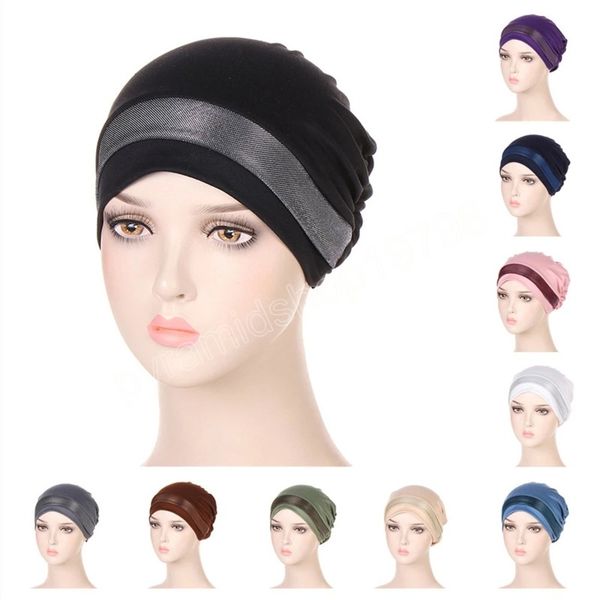 glitter shiny muslim women bonnet hijab underscarf inner cap chemo turban hair loss hat islam lady headwear wrap scarf head, Yellow
glitter shiny muslim women bonnet hijab underscarf inner cap chemo turban hair loss hat islam lady headwear wrap scarf head, Yellow