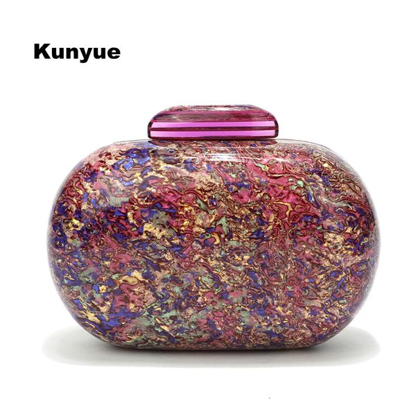 evening bags stylish design colorful shell acrylic clutch purse women marble luxury elegant lady roud cute purple handbag 230414
evening bags stylish design colorful shell acrylic clutch purse women marble luxury elegant lady roud cute purple handbag 230414