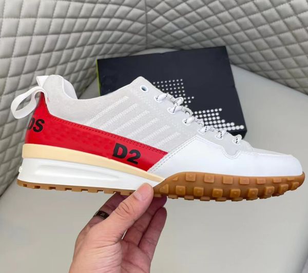 running shoes men's d2 chaussures de designer leather sports casual dsq squared casual maple leaf patter breathable j5, Black
running shoes men's d2 chaussures de designer leather sports casual dsq squared casual maple leaf patter breathable j5, Black