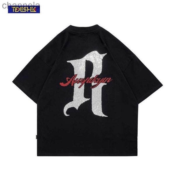 men's t-shirts streetwear 2022 spring summer t-shirt cotton oversized fashion letter diamond jewelry men couple tee top, White;black
men's t-shirts streetwear 2022 spring summer t-shirt cotton oversized fashion letter diamond jewelry men couple tee top, White;black