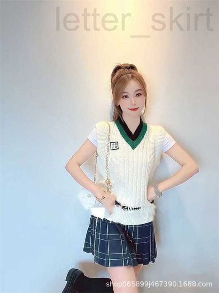 women's t-shirt designer academy letter logo v-neck wool knitted tank for women dxqy, White
women's t-shirt designer academy letter logo v-neck wool knitted tank for women dxqy, White