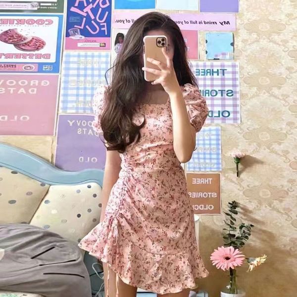 casual dresses women print flower fashion puff sleeve high waist mini summer elegant female floral korean 230414, Black;gray
casual dresses women print flower fashion puff sleeve high waist mini summer elegant female floral korean 230414, Black;gray