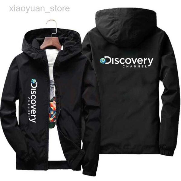 men's faux leather new discovery channel zipper windproof jacket men women hoodies sunscreen clothing casual sport long sleeve hooded c, Black
men's faux leather new discovery channel zipper windproof jacket men women hoodies sunscreen clothing casual sport long sleeve hooded c, Black