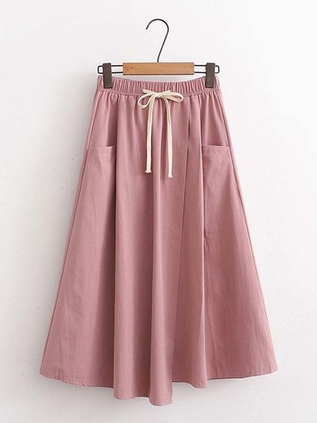 skirts elegant women skirt summer korean style solid elastic high waist midi long skirt with belt female office ladies wear 230414, Black
skirts elegant women skirt summer korean style solid elastic high waist midi long skirt with belt female office ladies wear 230414, Black