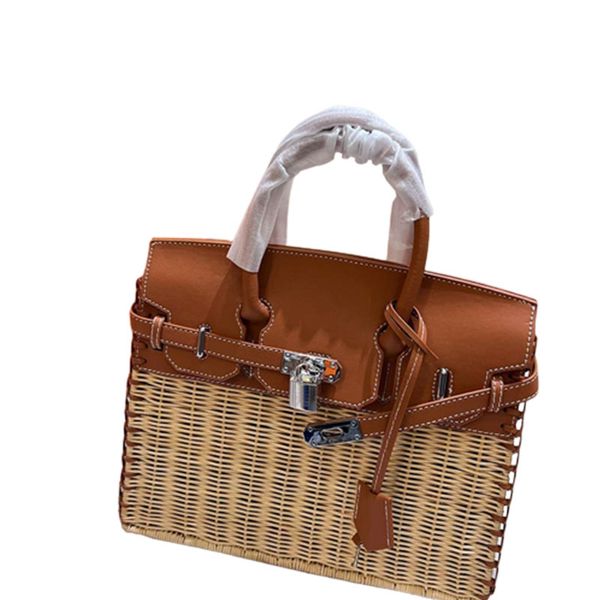 designer straw weaving bags women handbags purses one shoulder crossbody genuine leather tote 30cm
designer straw weaving bags women handbags purses one shoulder crossbody genuine leather tote 30cm