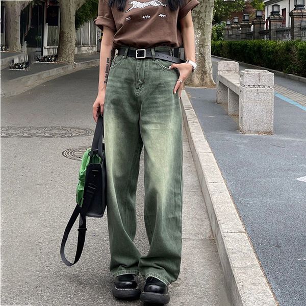 women's jeans biyaby gradient green jeans pants women american vintage high street denim trousers woman washed do old wide leg pants 23, Blue
women's jeans biyaby gradient green jeans pants women american vintage high street denim trousers woman washed do old wide leg pants 23, Blue