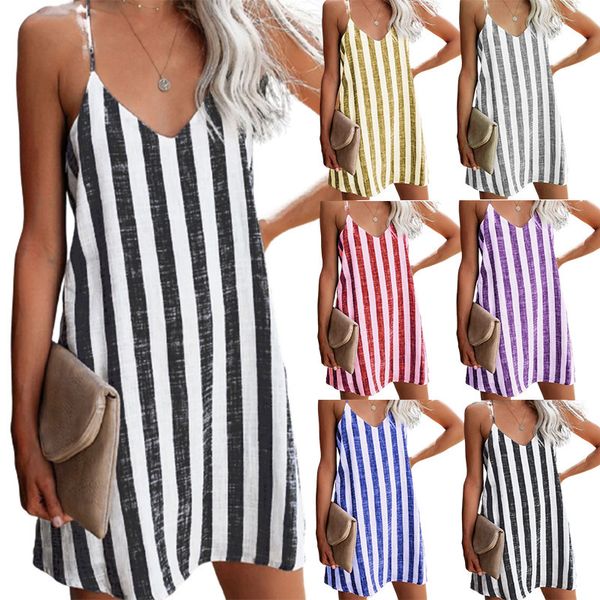 casual dresses dress women summer fashion speed sell fashion stripes strap v neck female dresses ldmjwy29 230414, Black;gray
casual dresses dress women summer fashion speed sell fashion stripes strap v neck female dresses ldmjwy29 230414, Black;gray