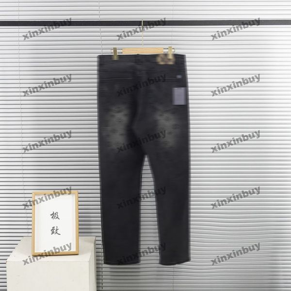 xinxinbuy men women designer pant sport destroyed letter leather panelled 1854 spring summer casual pants black gray xs-xl, Black;brown
xinxinbuy men women designer pant sport destroyed letter leather panelled 1854 spring summer casual pants black gray xs-xl, Black;brown